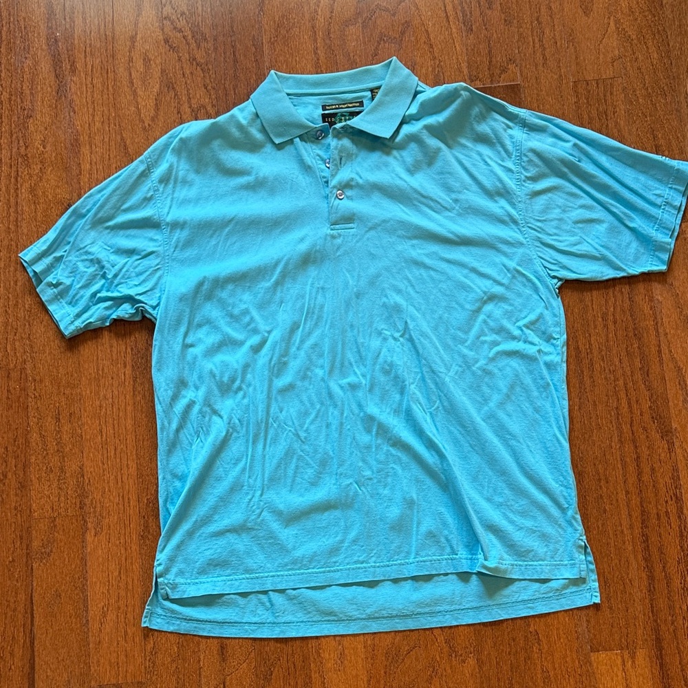 Men's Light Blue Polo Shirt